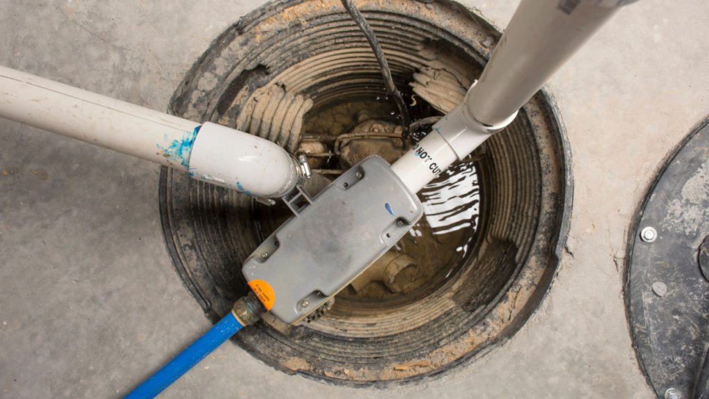 Sump pump Installation